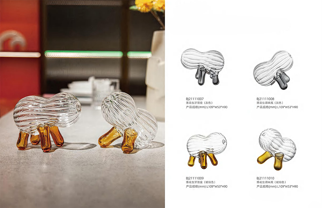Creative Glass Storage Ornament Creative Glass Storage Ornament