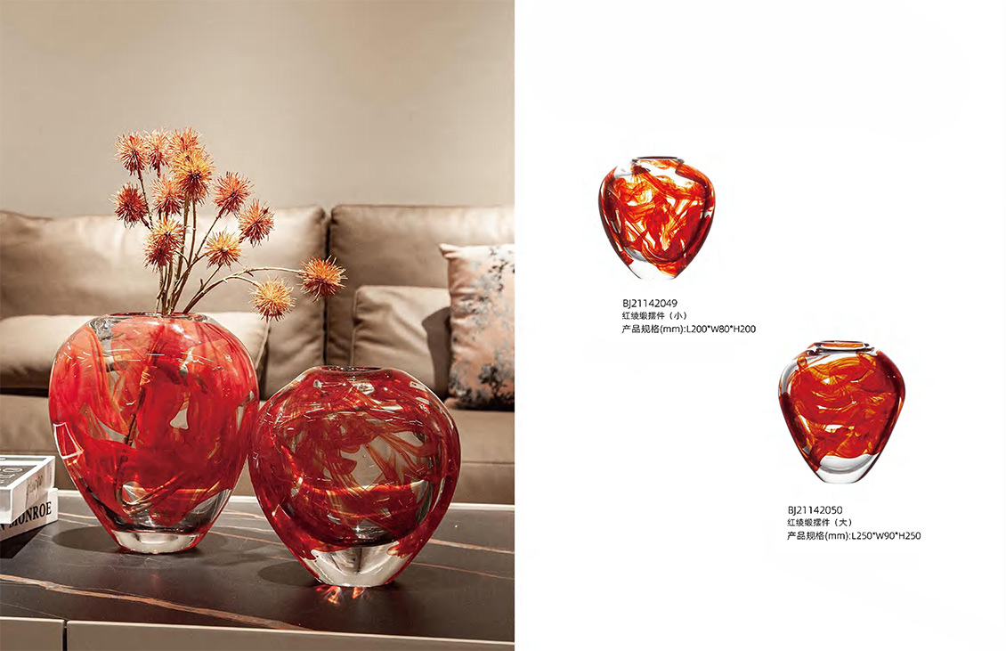 Luxury Glass Vase Ornament Luxury Glass Vase Ornament
