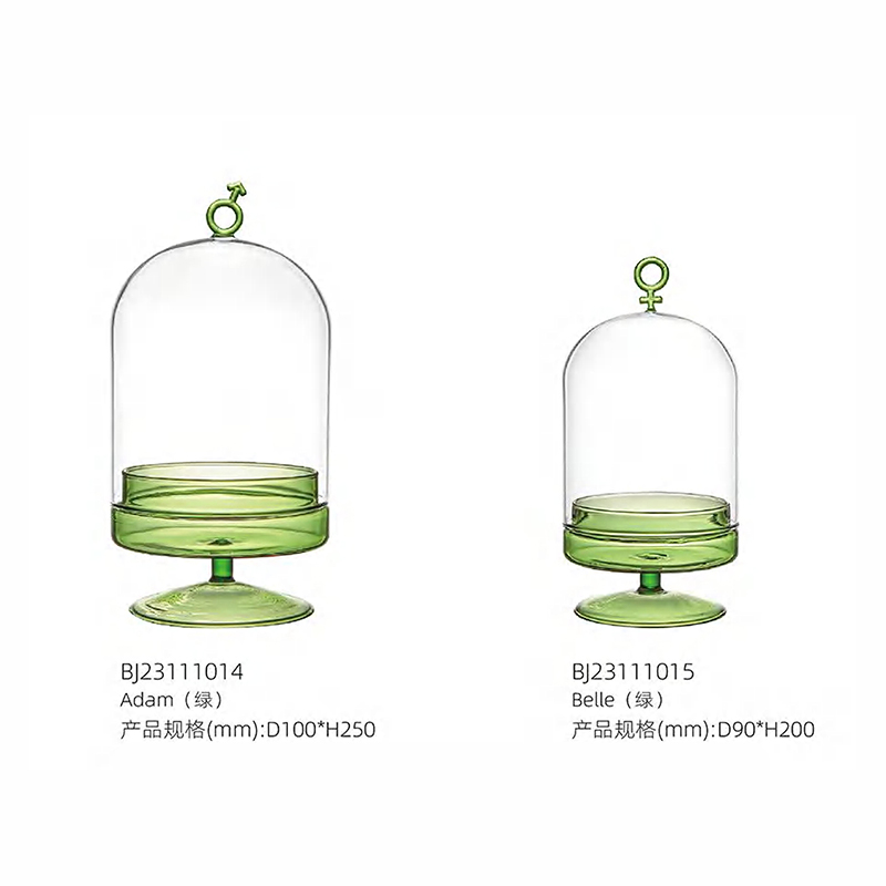 O-125-03-2-BJ23111014 Luxury Glass Cloche Ornament Series｜Customizable Premium Edition