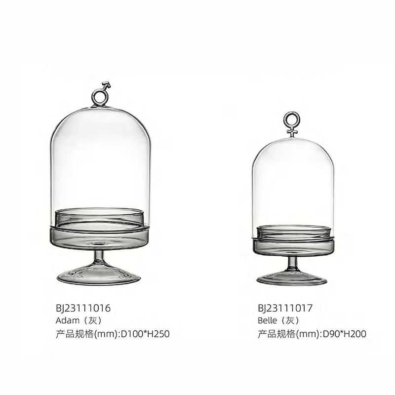 O-125-03-2-BJ23111014 Luxury Glass Cloche Ornament Series｜Customizable Premium Edition