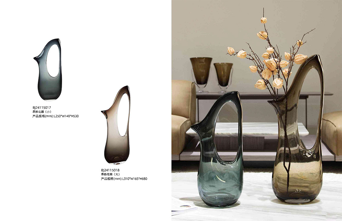 Luxury Glass Irregular Vase Luxury Glass Irregular Vase
