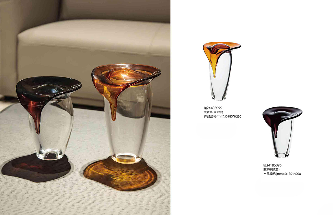 Luxury Glass Irregular Vase Luxury Glass Irregular Vase