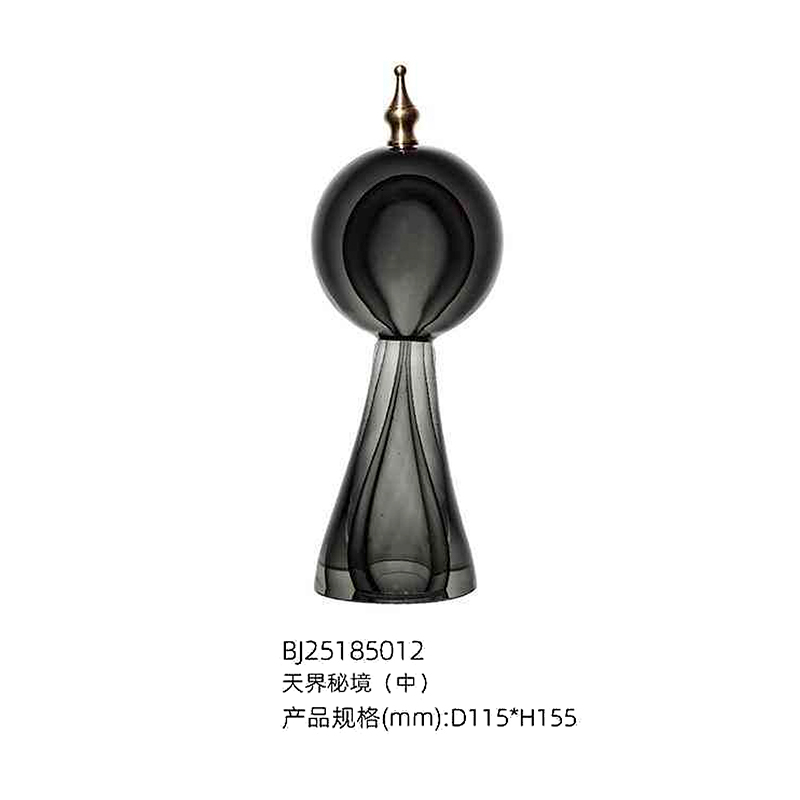 O-125-03-2-BJ25185011 Luxury Glass "Celestial Realm" Sculpture Series｜Customizable Premium Edition
