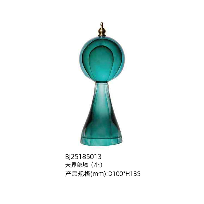 O-125-03-2-BJ25185011 Luxury Glass "Celestial Realm" Sculpture Series｜Customizable Premium Edition