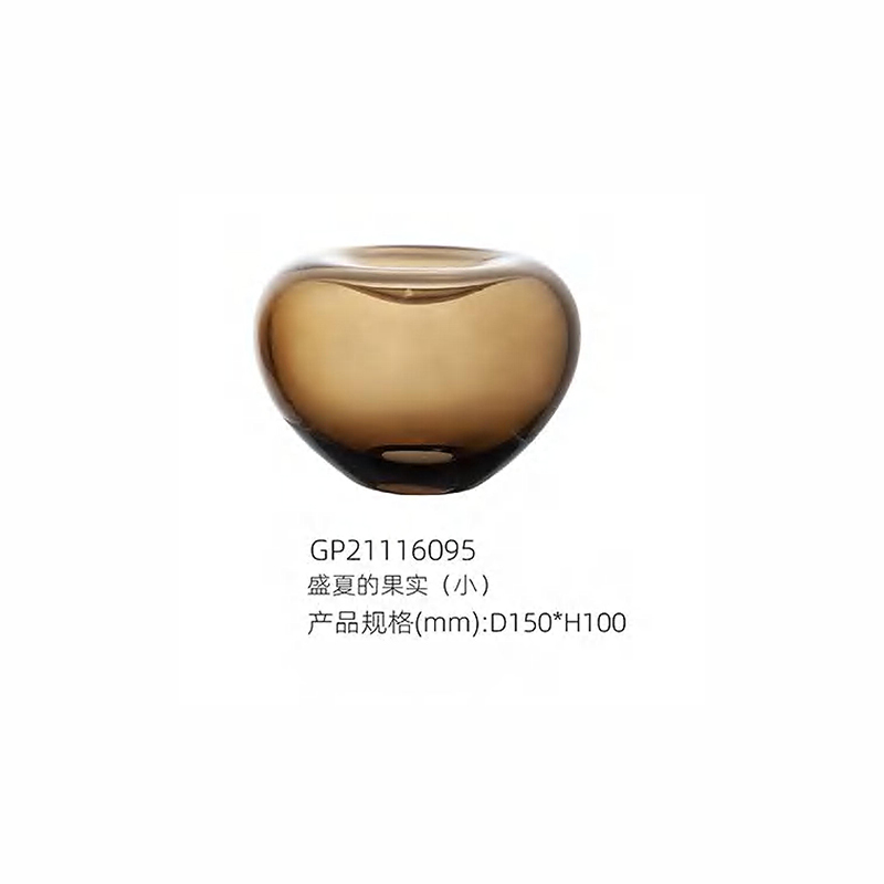 O-125-03-2-GP21116094 Luxury Glass "Summer Fruit" Sculpture Series｜Customizable Premium Edition