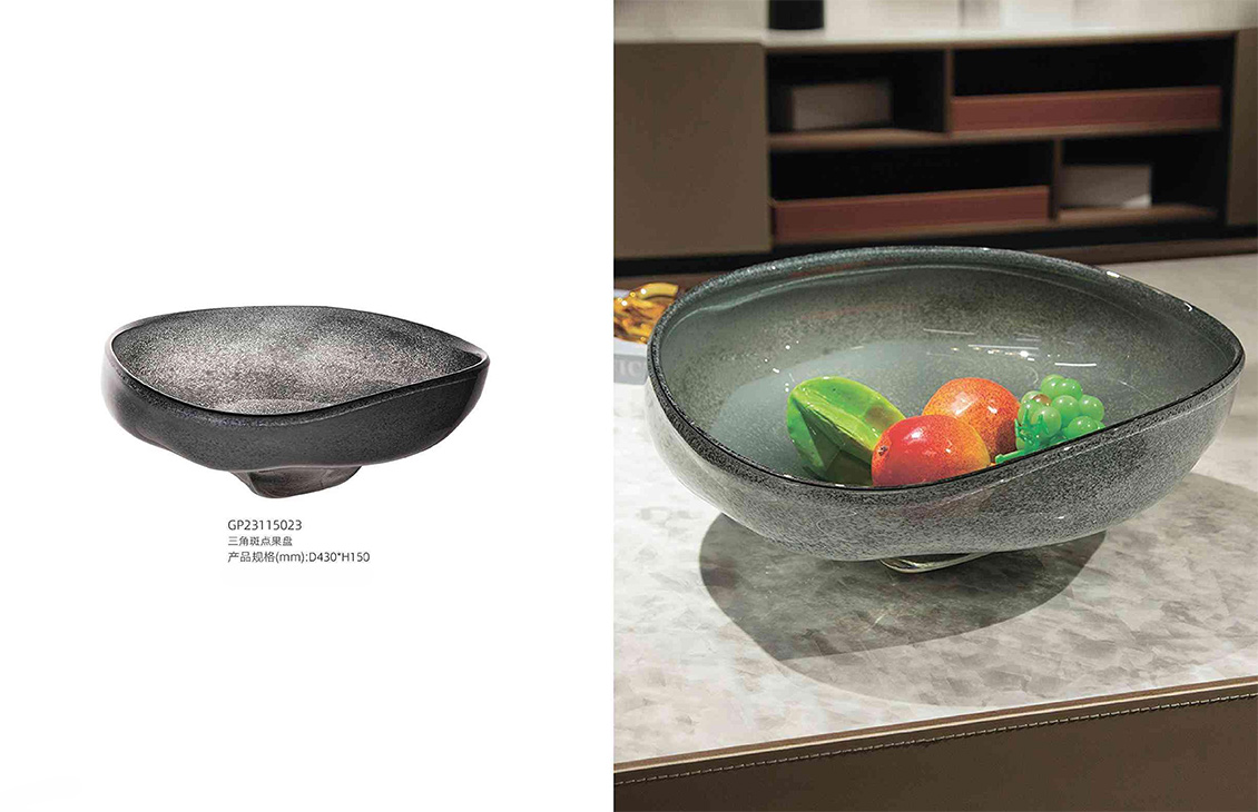 Luxury Glass Fruit Bowl Luxury Glass Fruit Bowl