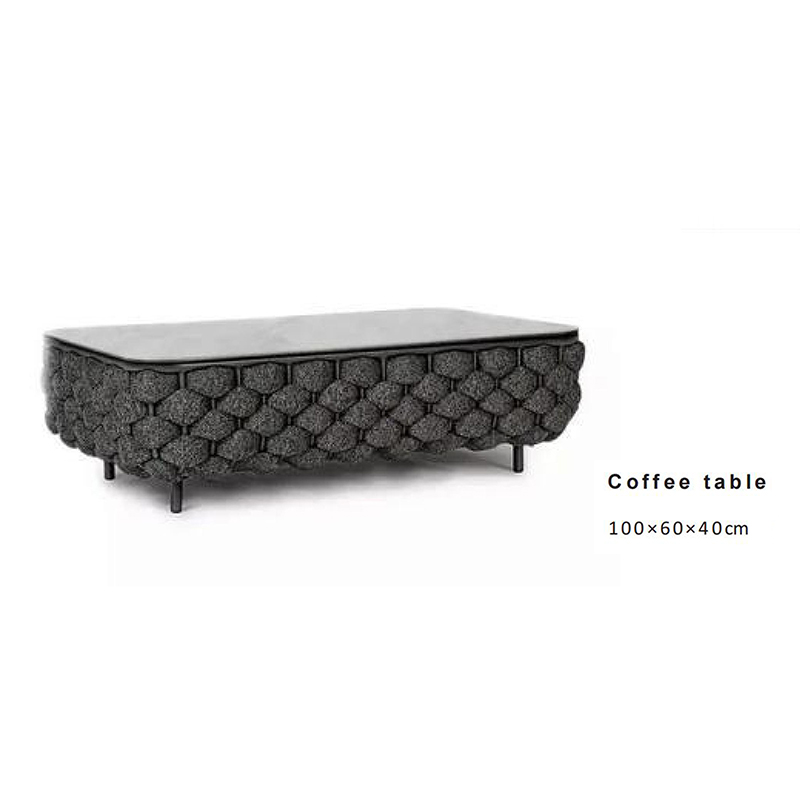 AS022-Waterproof Removable Cushion Outdoor Sofa