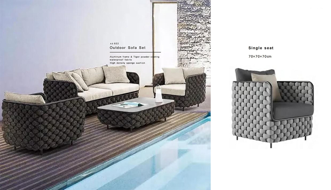 Outdoor Sofa Set AS022