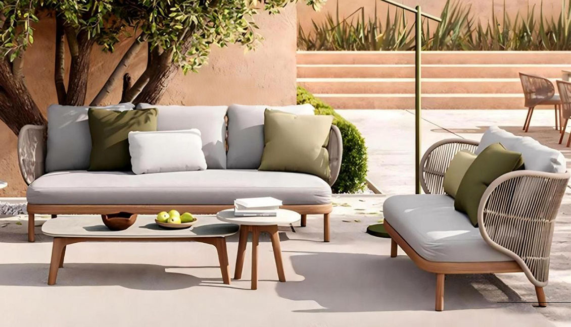 Waterproof Woven Patio Outdoor Sofa