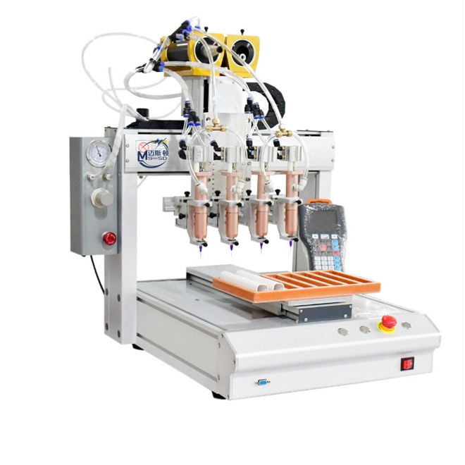 Supply 3-Axis Benchtop 4-Head Synchronous Automatic Glue