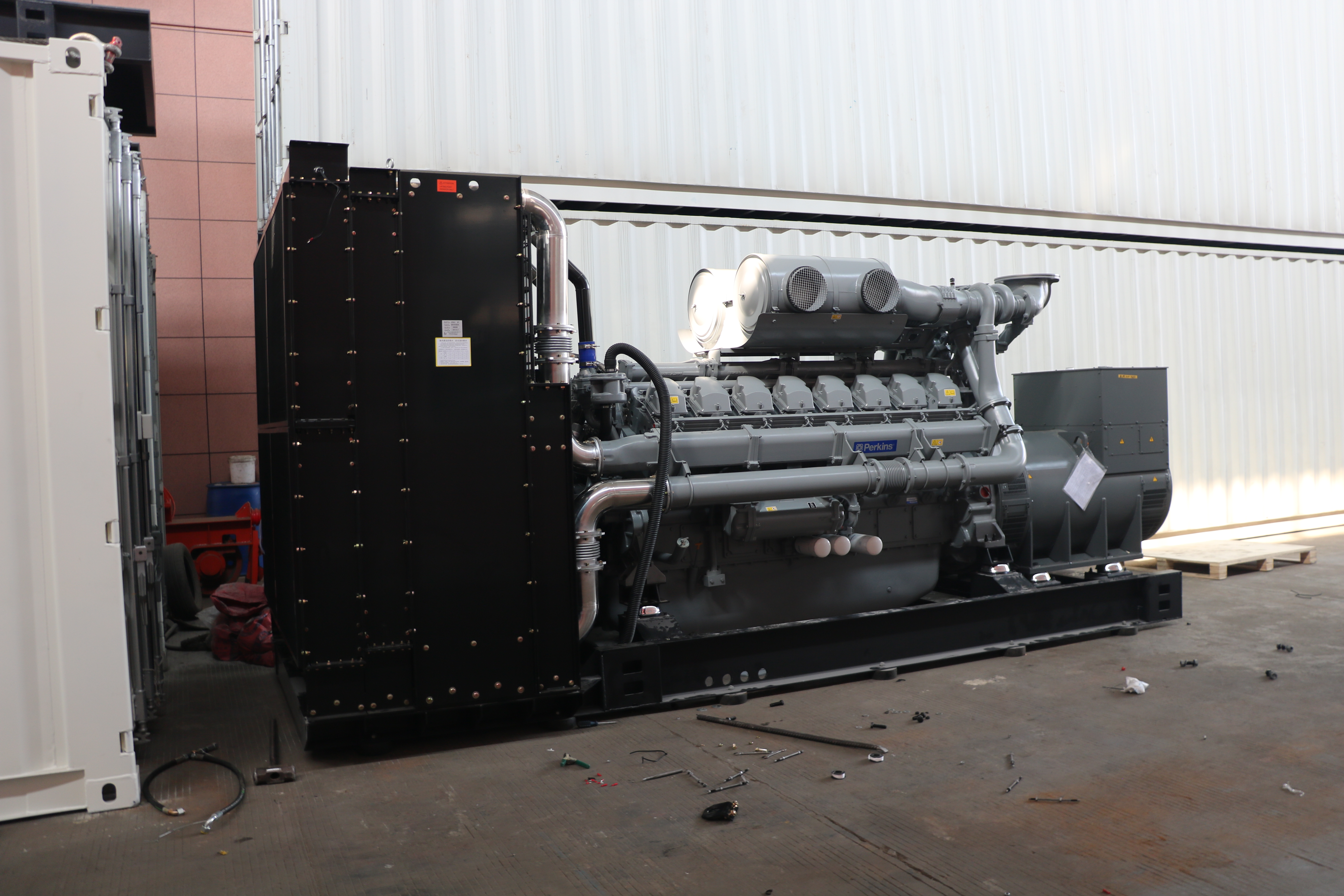 10kVA To 3000kVA Perkins Industrial Diesel Generator Set