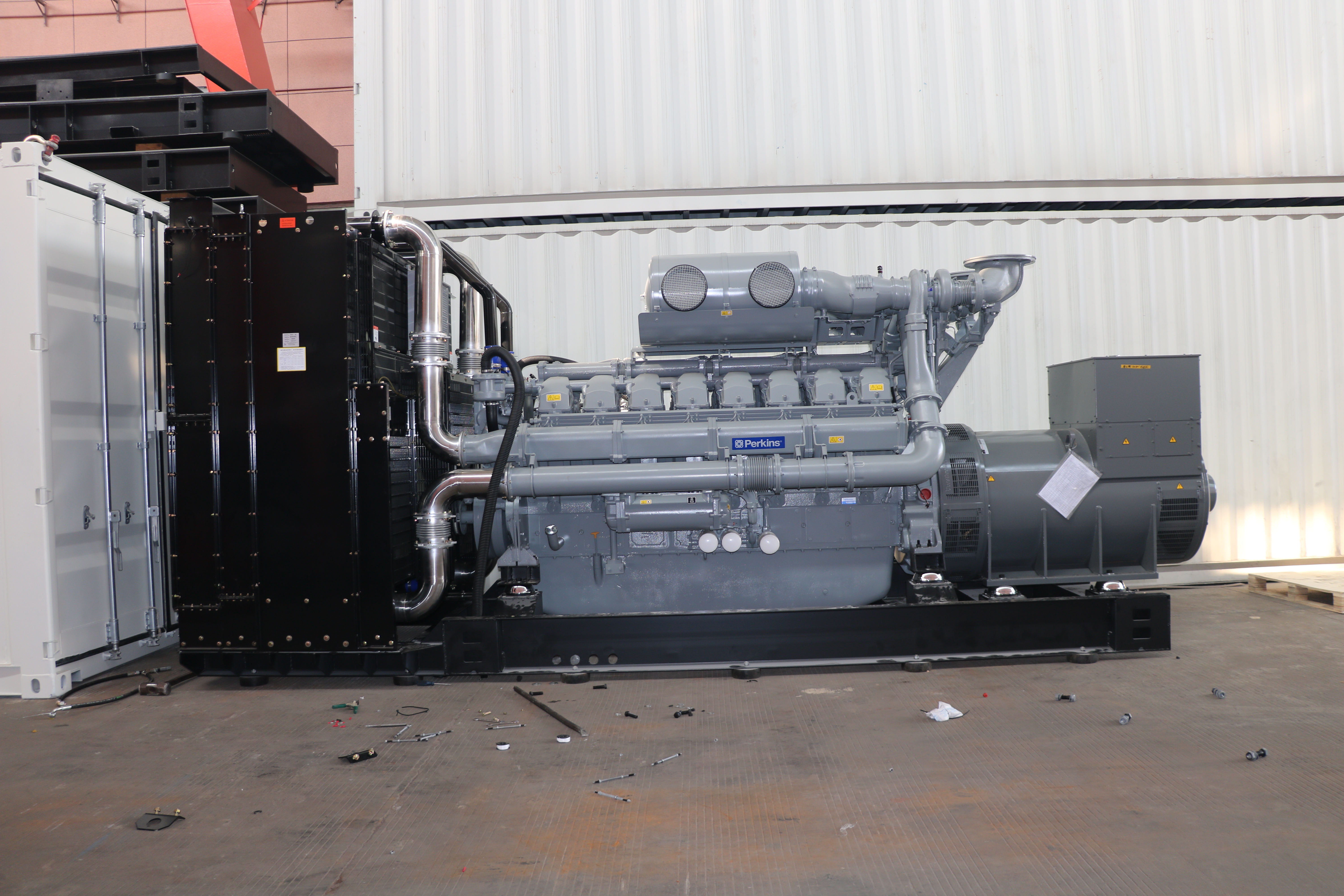 10kVA To 3000kVA Perkins Industrial Diesel Generator Set