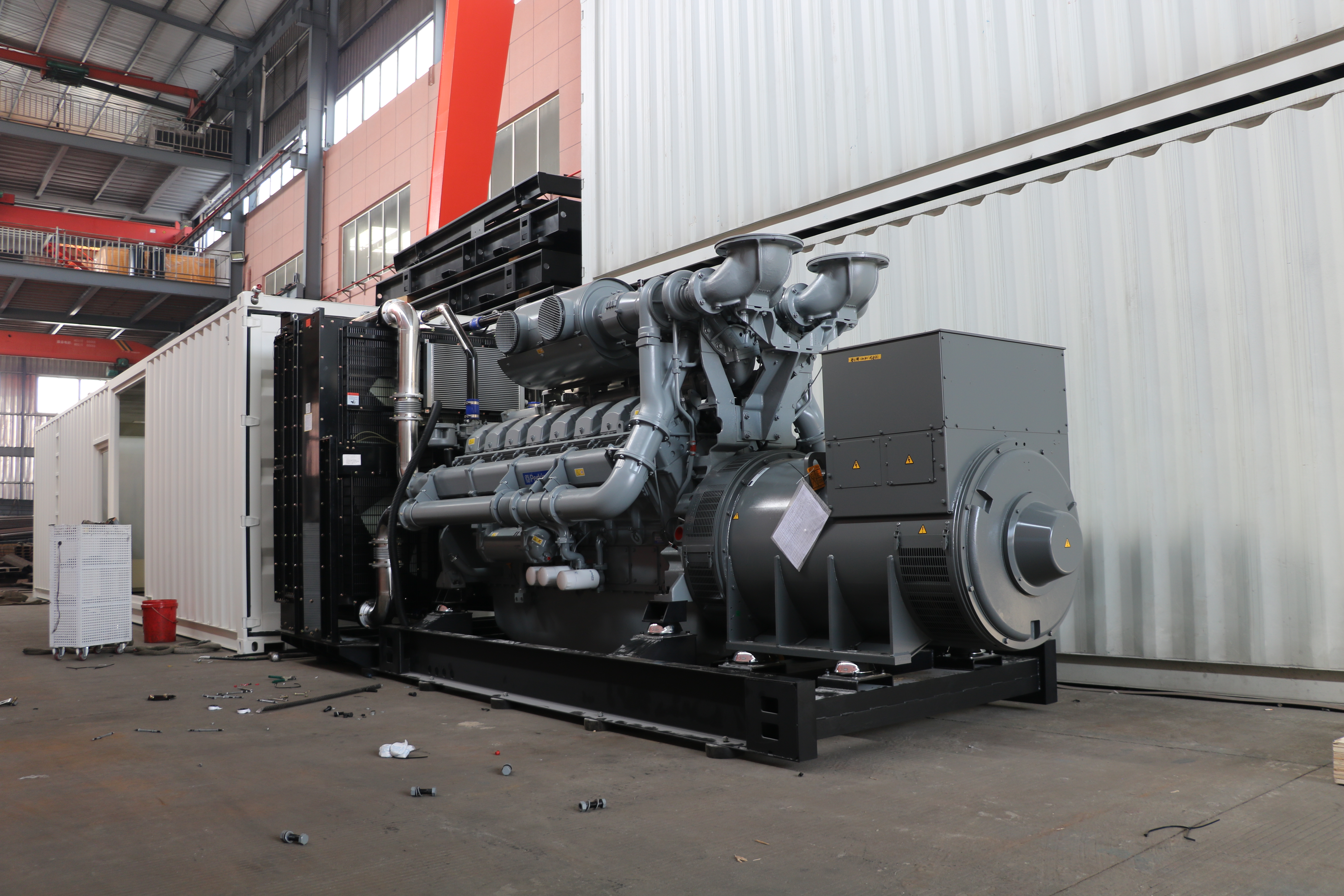 10kVA To 3000kVA Perkins Industrial Diesel Generator Set