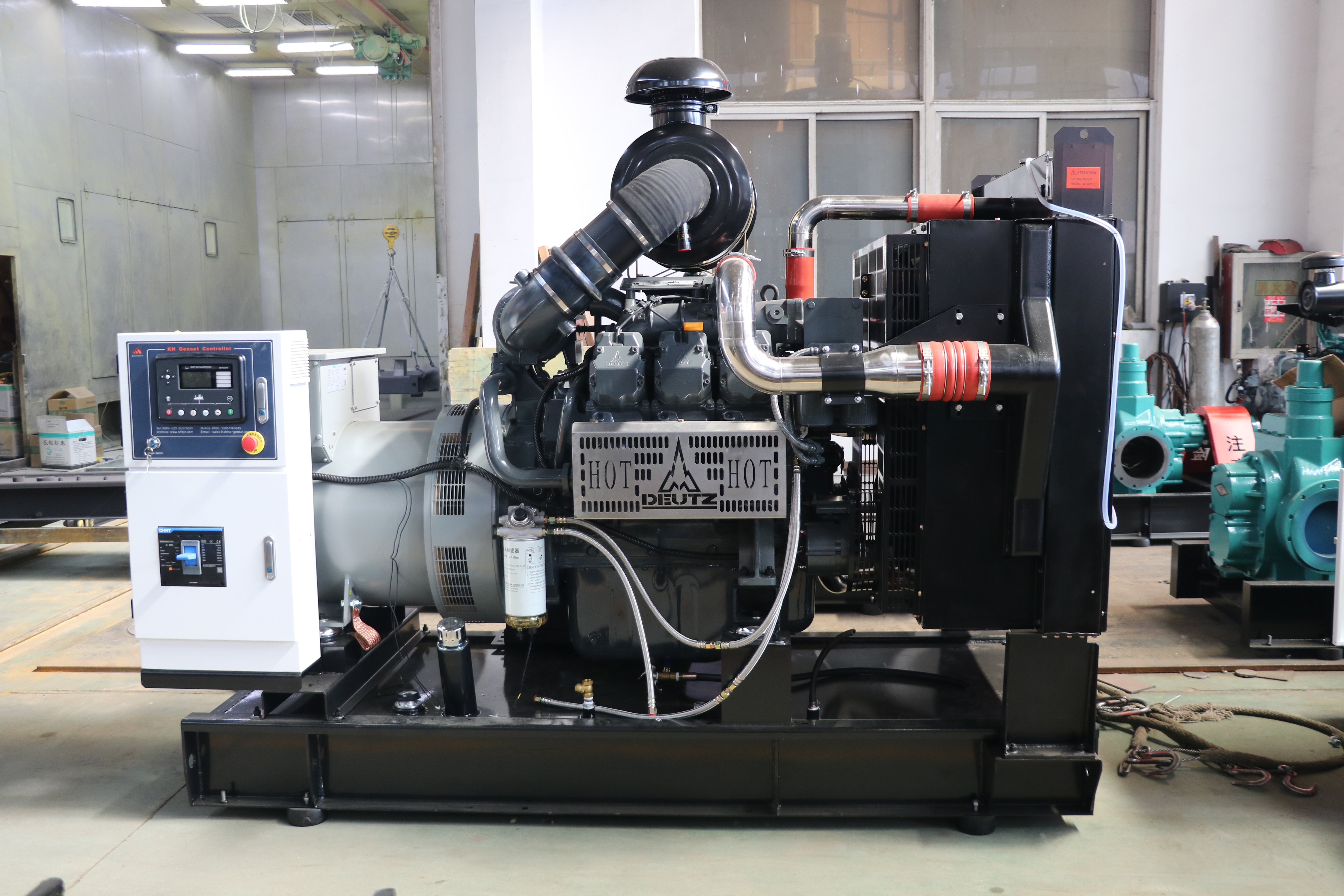 50kVA To 2500kVA Industrial Deutz Diesel Generator Set