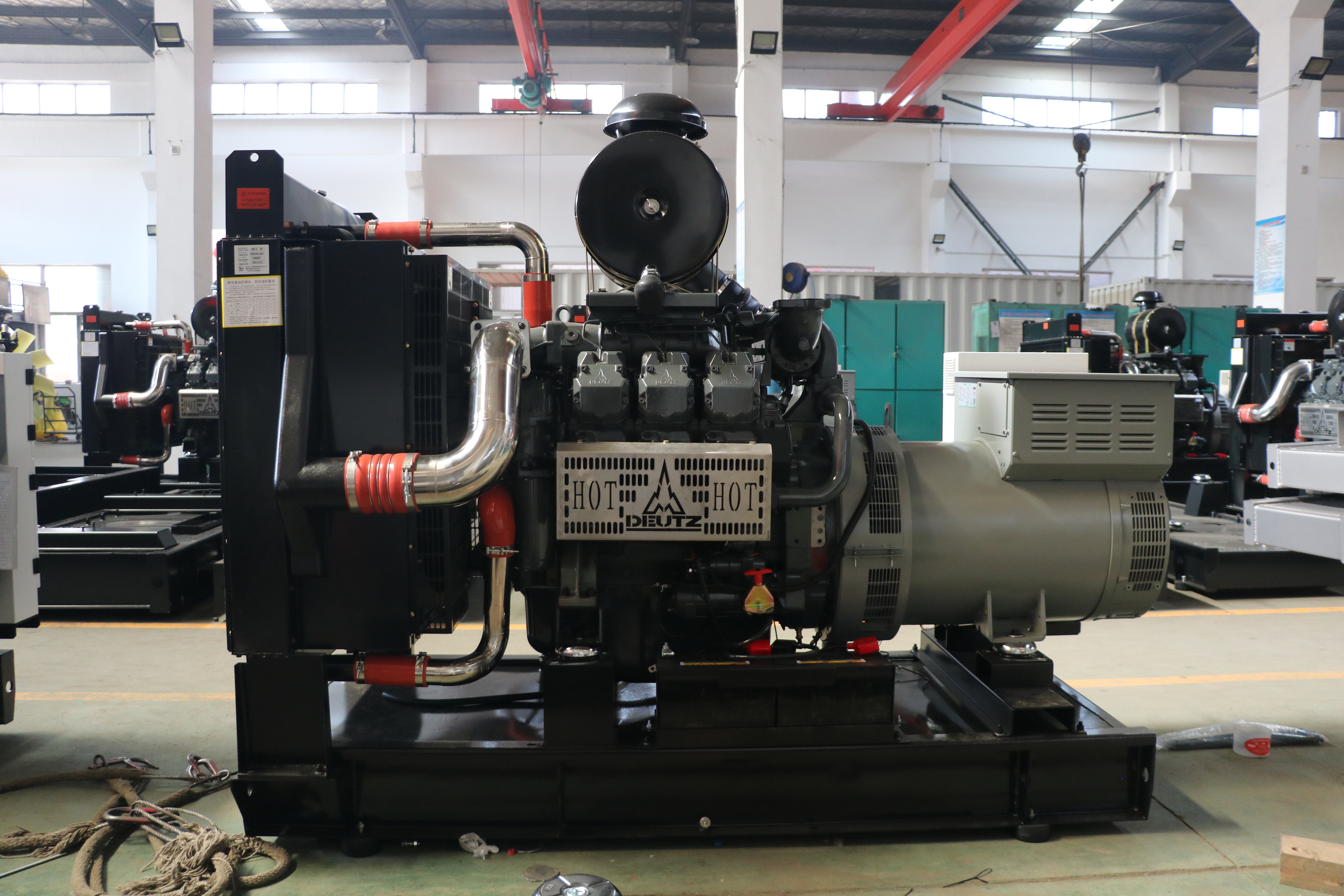 50kVA To 2500kVA Industrial Deutz Diesel Generator Set