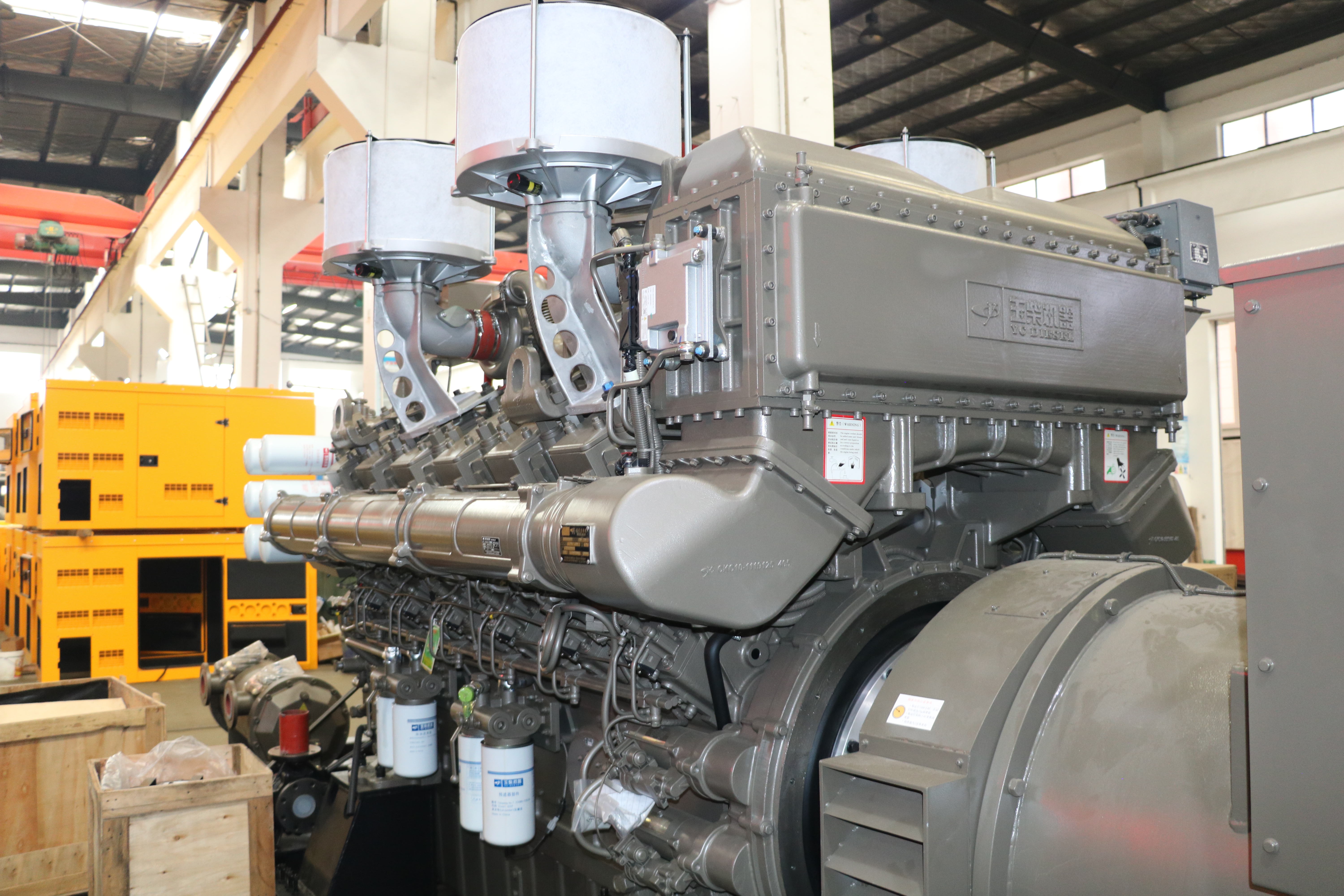 Yuchai Marine Diesel Generator Sets 10 kVA to 2500 kVA Reliable Open Frame Silent Ultra Quiet Solutions