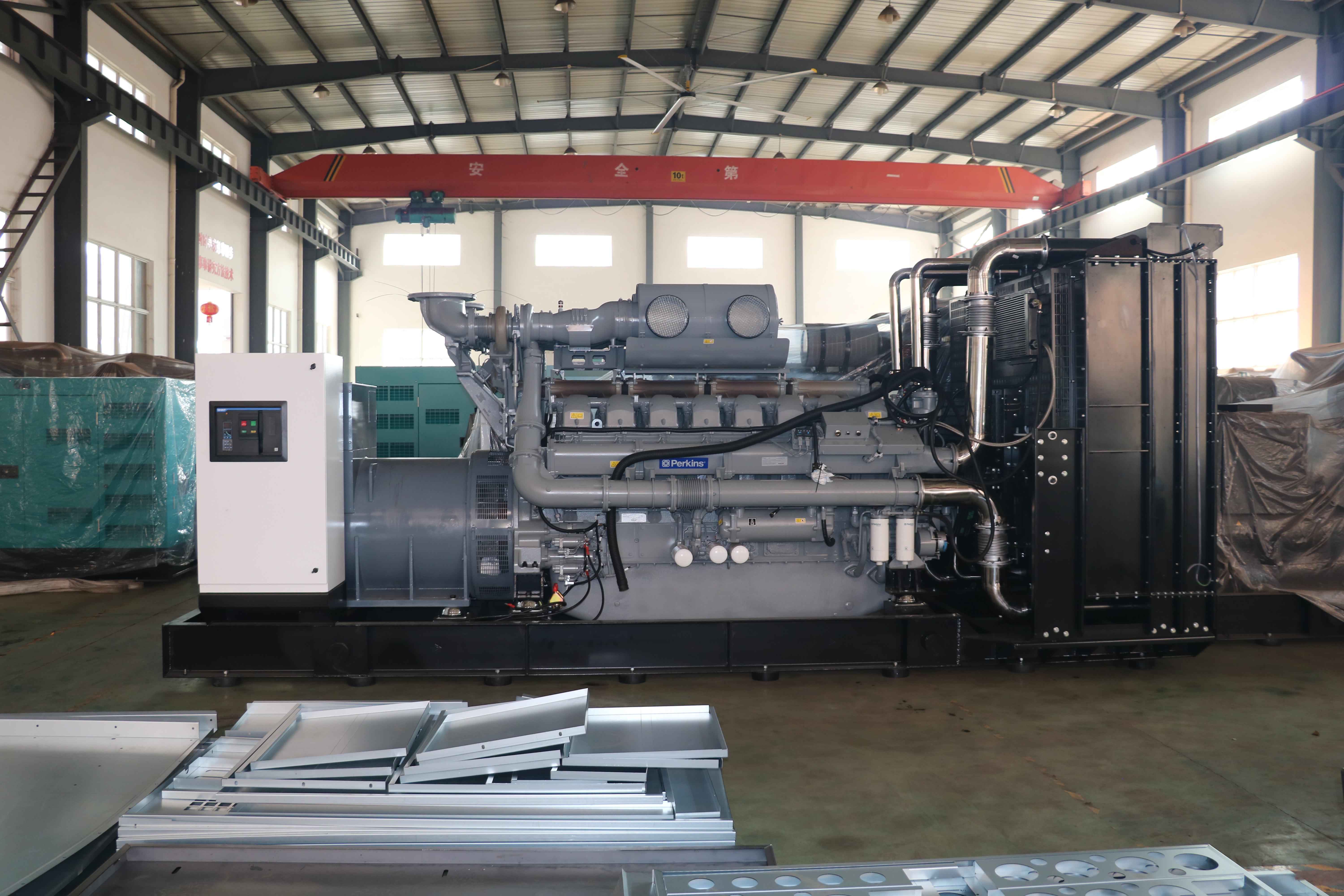 Perkins Open Type Industrial Diesel Generator Sets 200kVA to 2500kVA