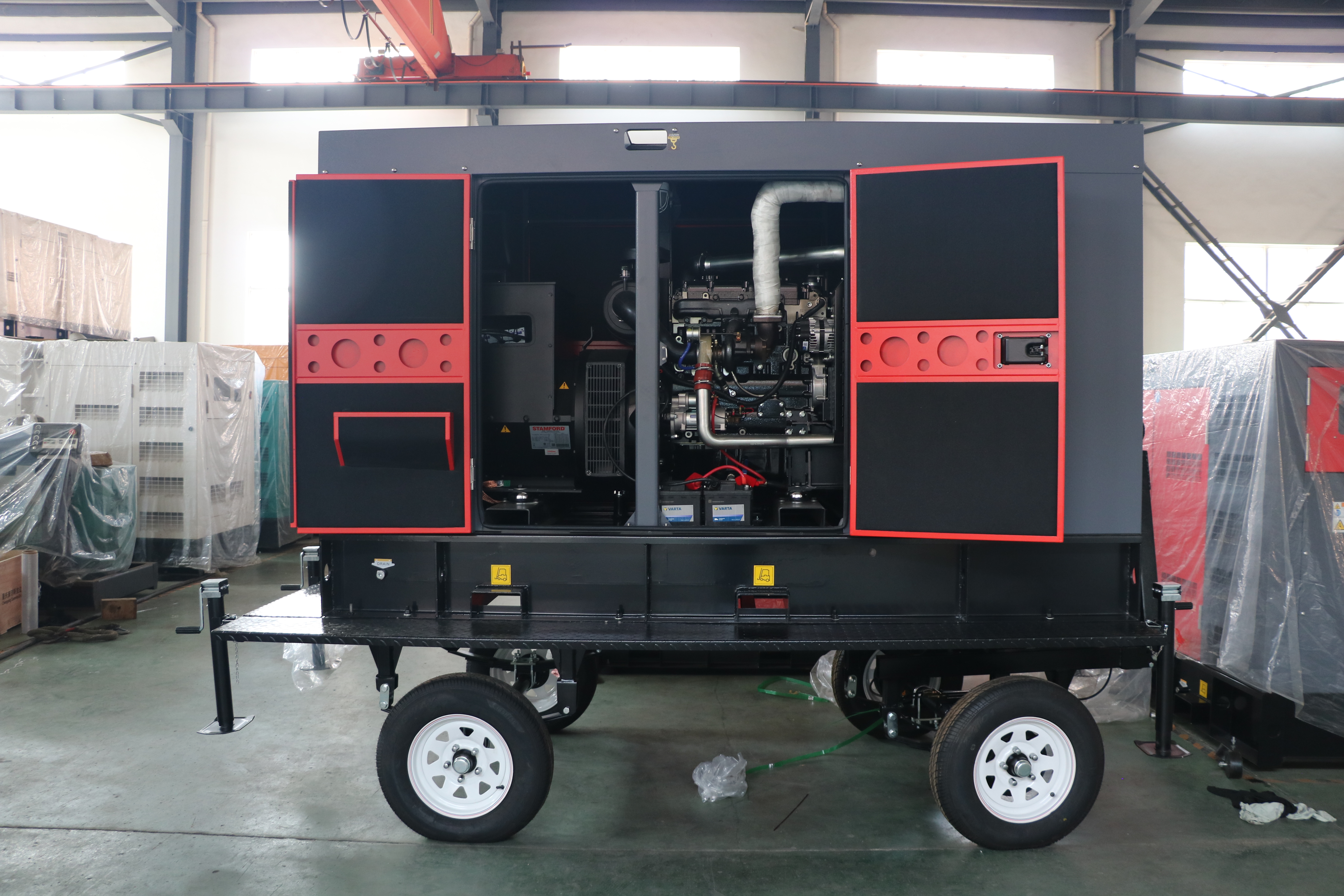 Volvo Mobile Trailer-Mounted Diesel Generator Sets 20kVA to 1000kVA