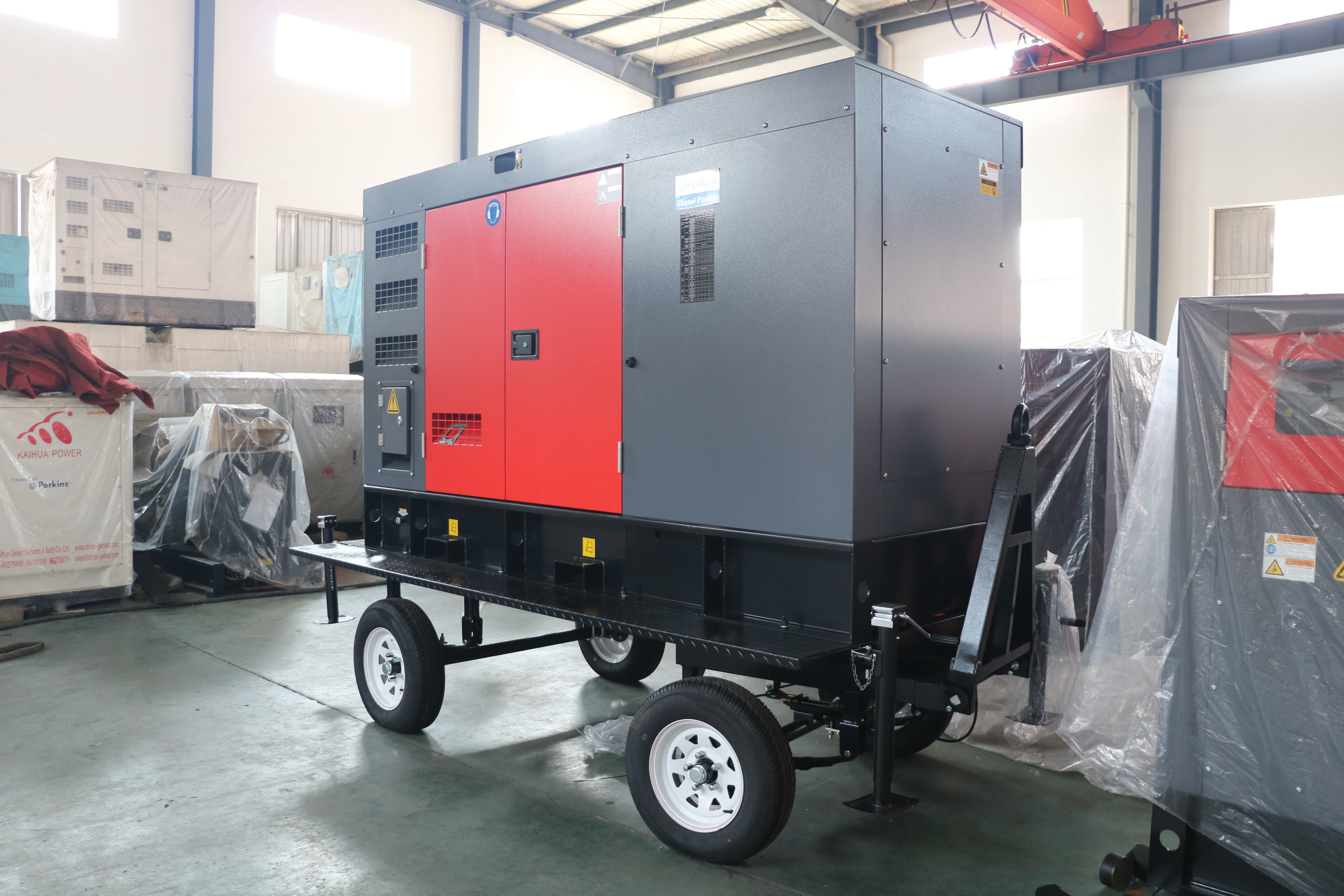 Volvo Mobile Trailer-Mounted Diesel Generator Sets 20kVA to 1000kVA