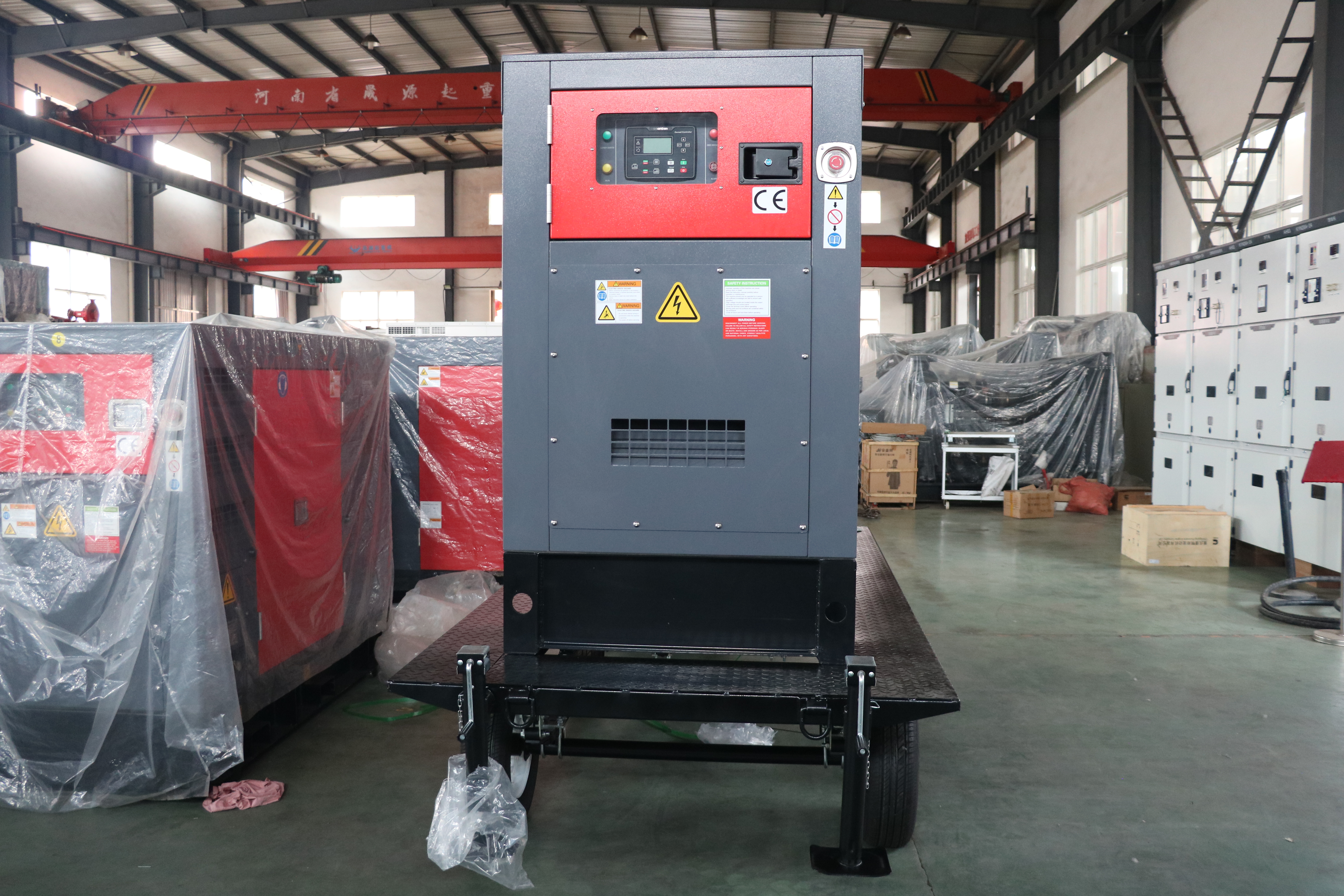 Volvo Mobile Trailer-Mounted Diesel Generator Sets 20kVA to 1000kVA