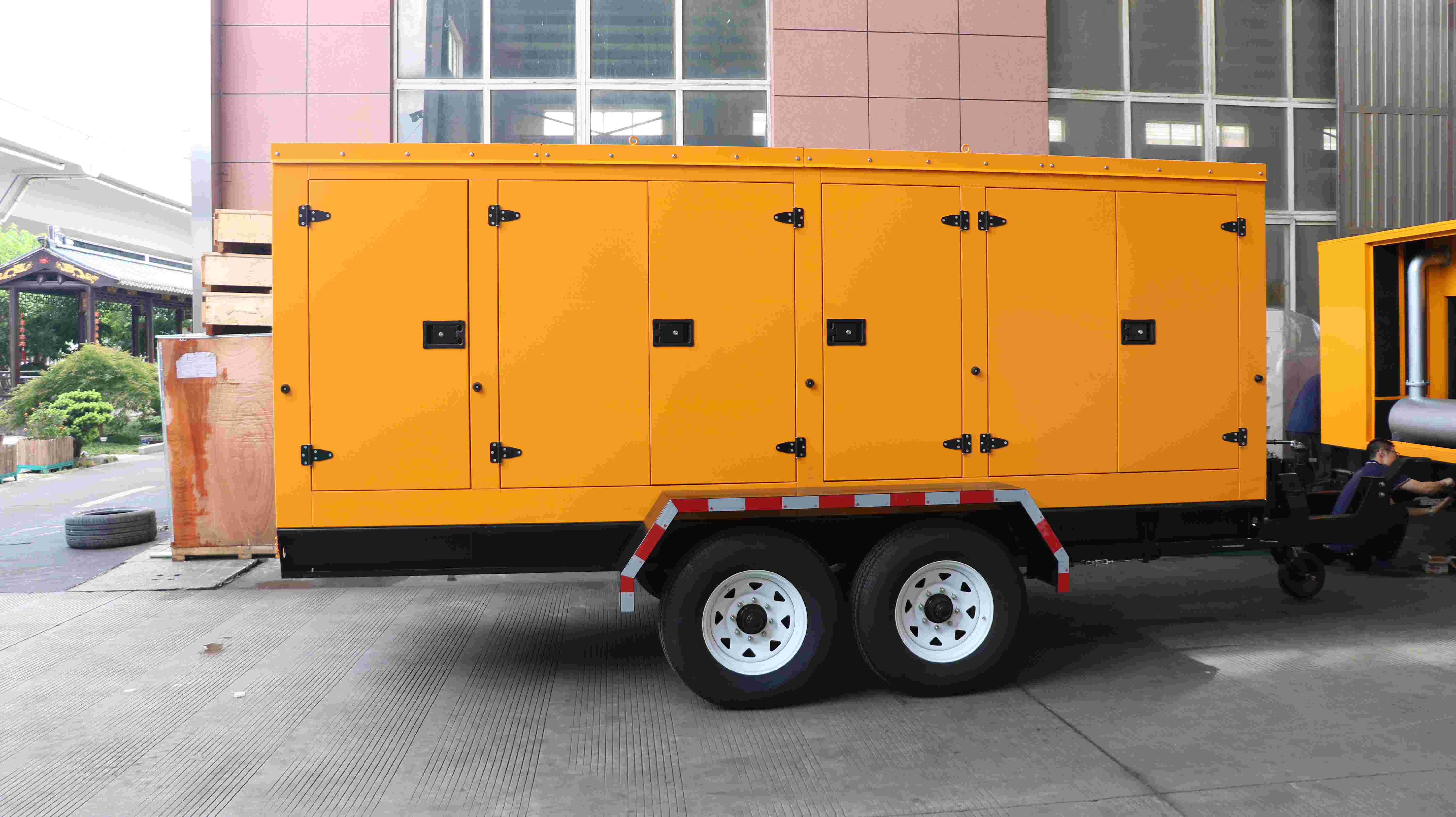 SDEC Mobile Trailer Mounted 10kVA To 3000kVA Diesel Generator Set