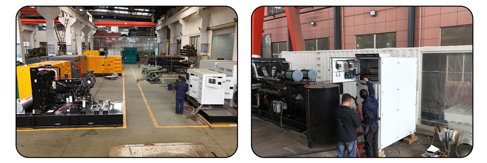 Deutz open diesel generator set
