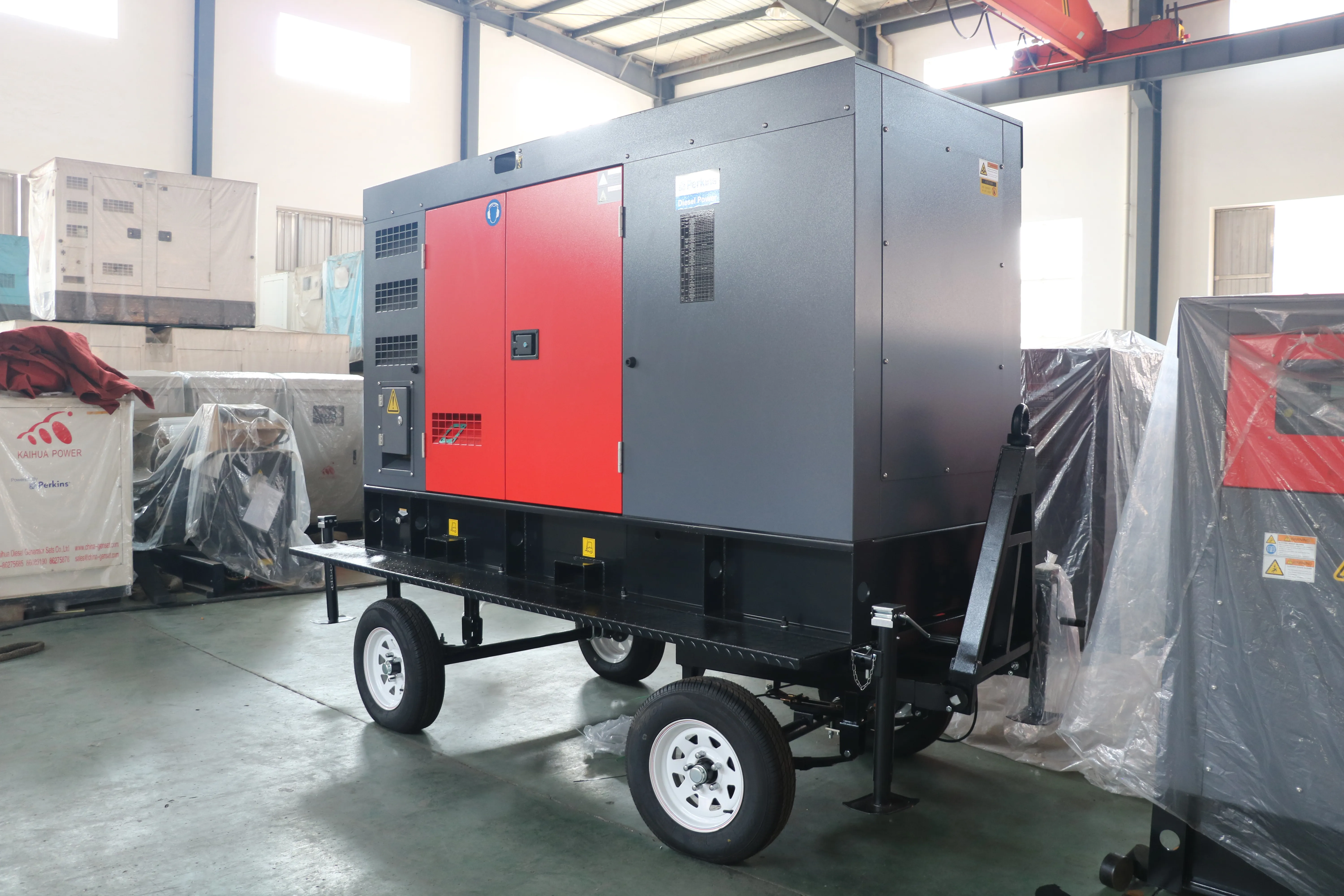 Perkins Mobile Silent Diesel Generator Sets 10kVA to 3000kVA