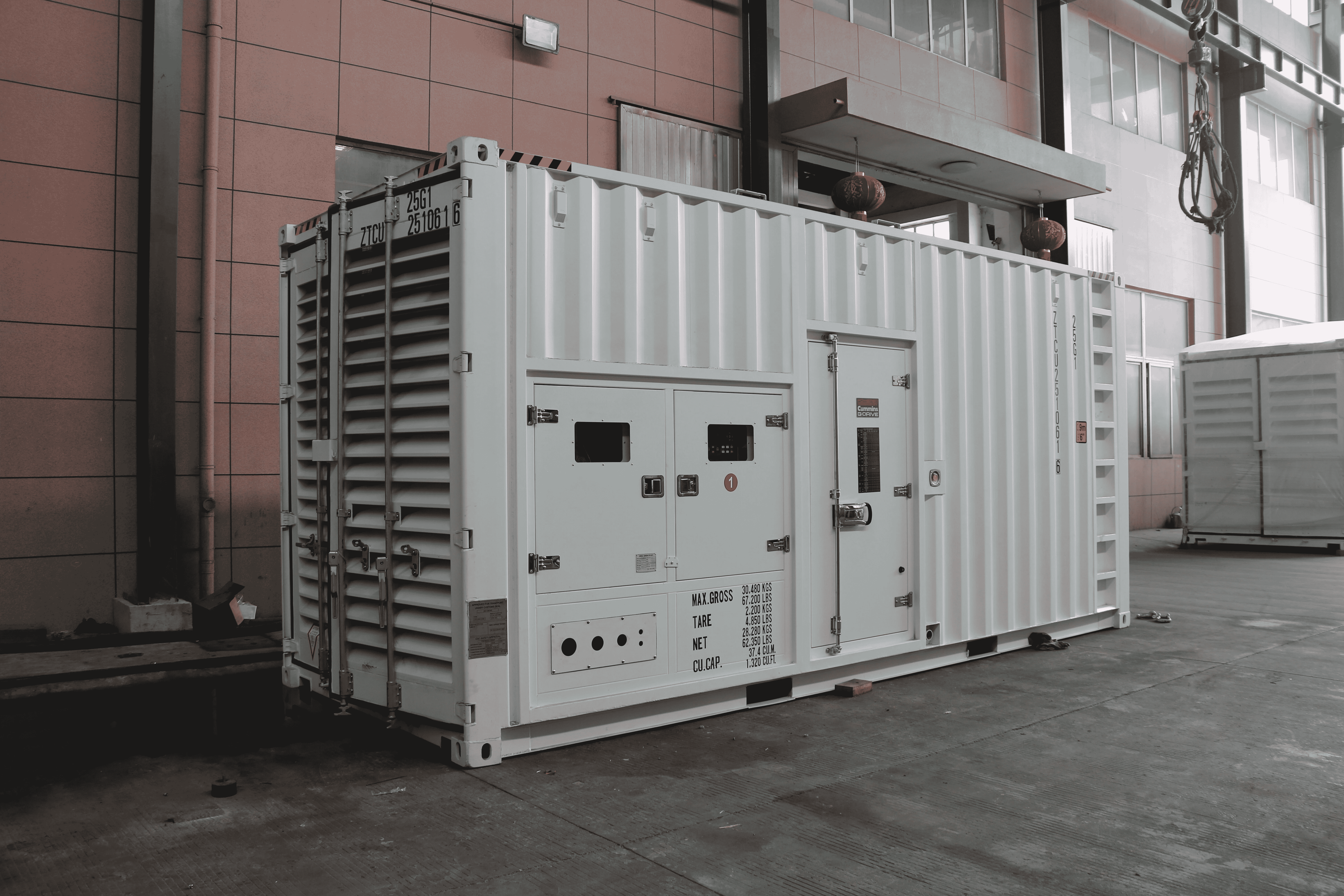 20kVA To 3000kVA Container Diesel Generator Set