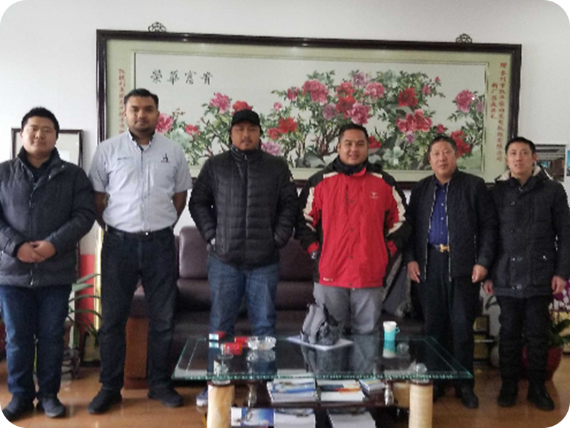 Kazakhstan Customers Visit the Factory