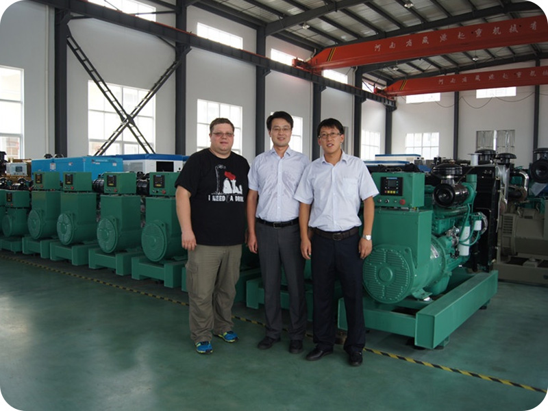German Customers Visit the Factory