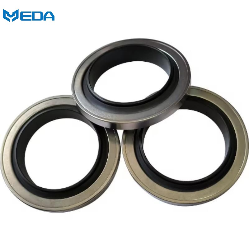 High pressure rotary shaft seal