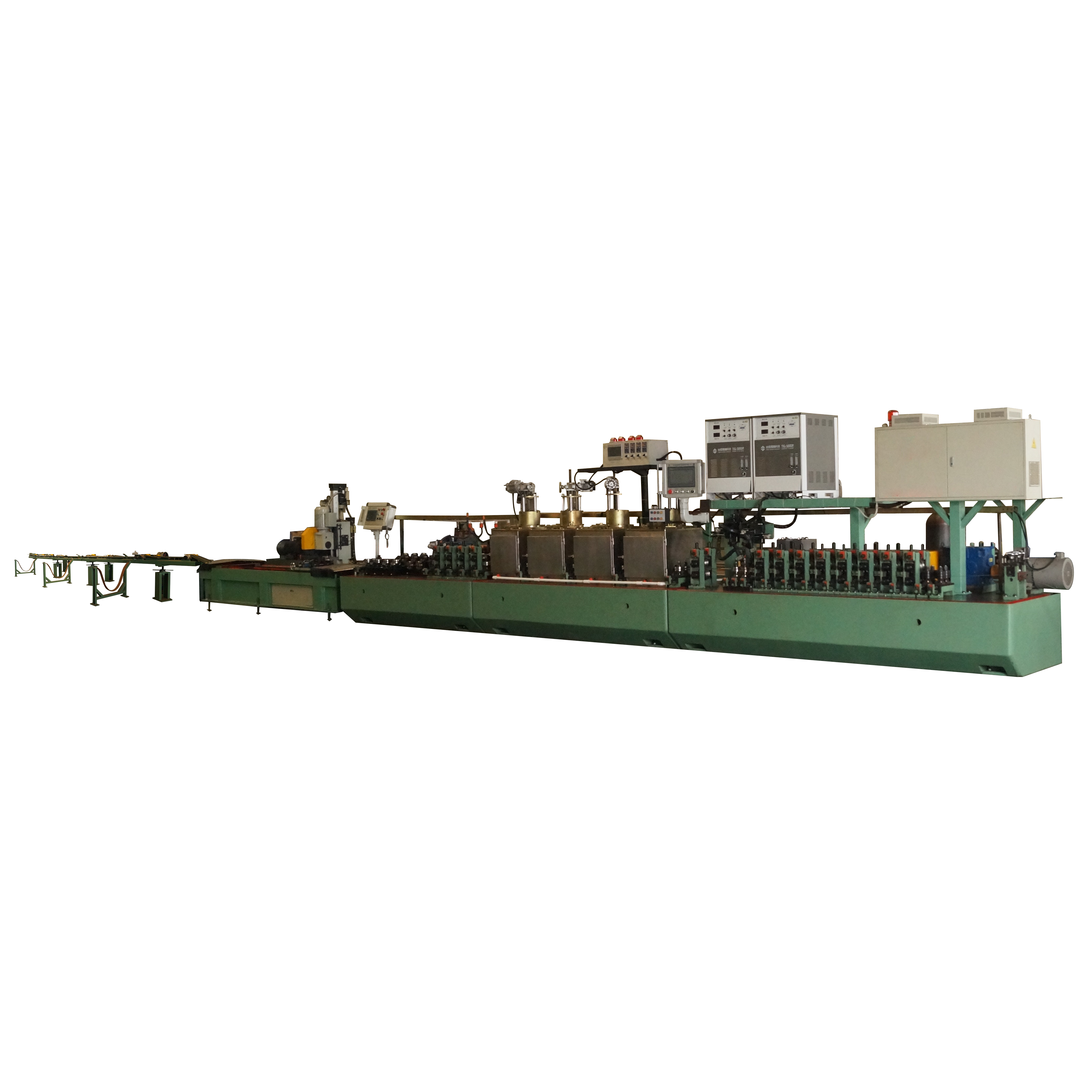 Titanium tube mill