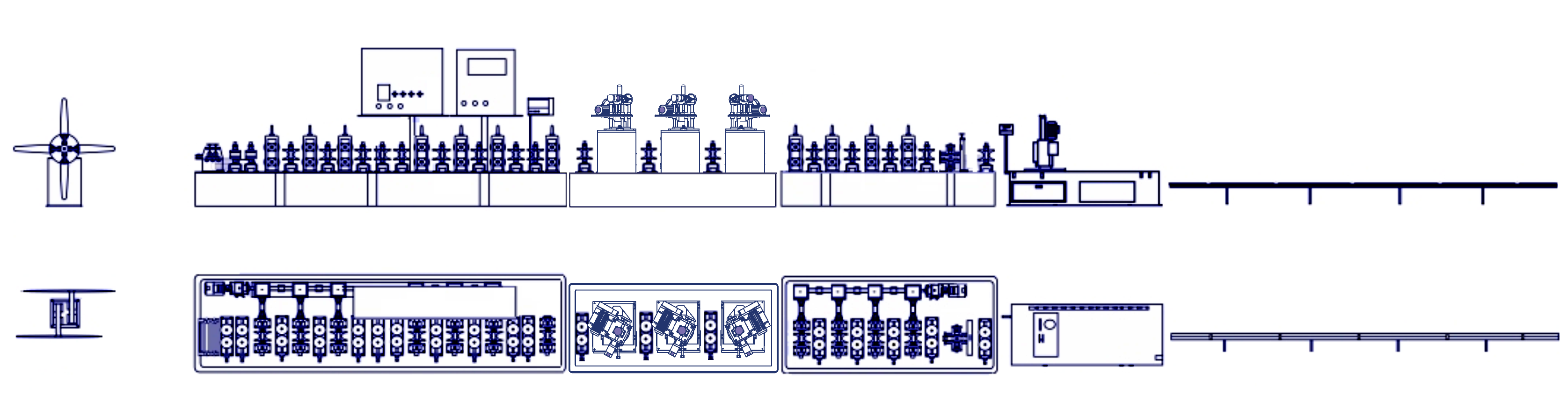 furniture tube production line furniture tube production line