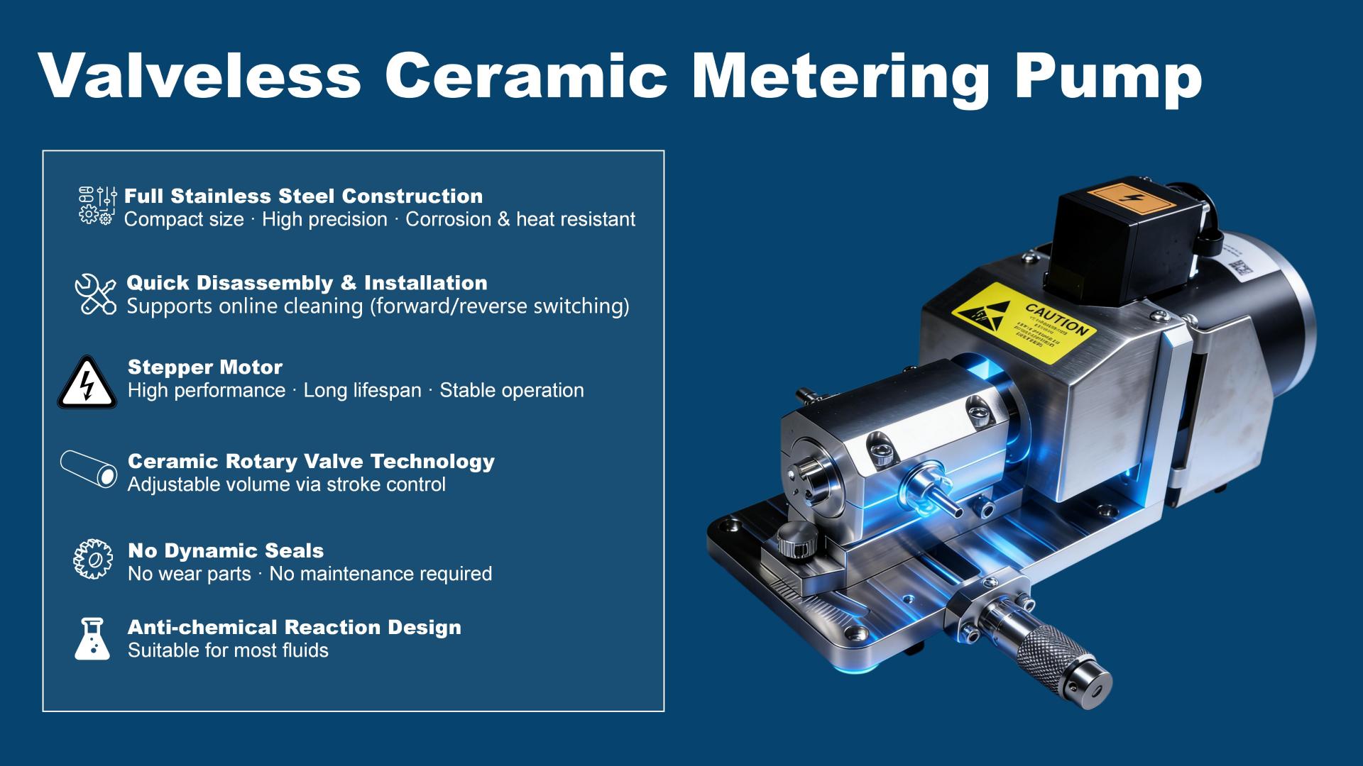High Precision Battery Liquid Dosing Pump