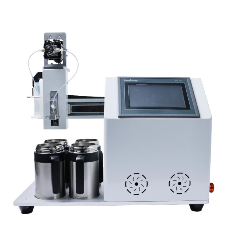 Liquid Nitrogen Bead Dispensing and Freezing System Liquid Nitrogen Bead Dispensing and Freezing System