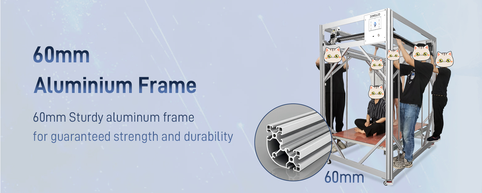 large build volum 3d printer