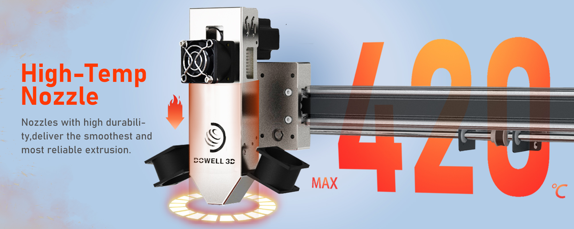 Rapid prototyping 3D printer