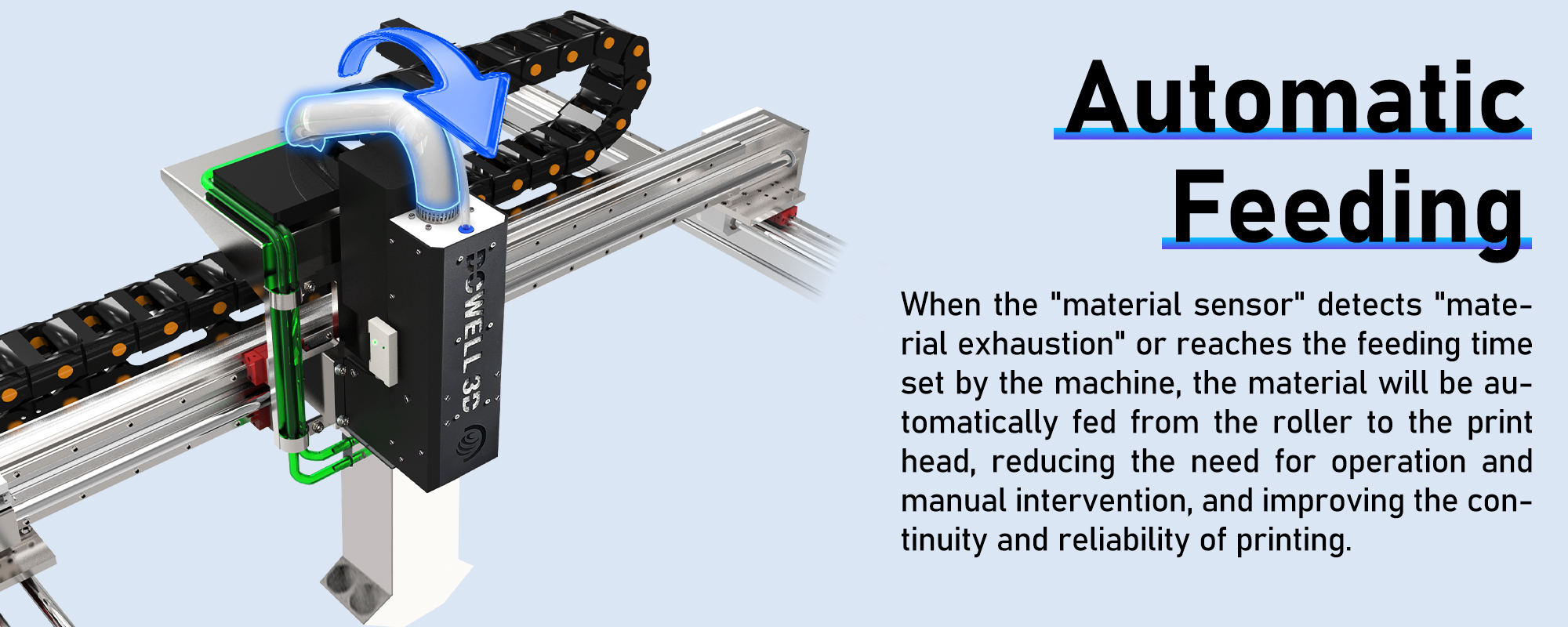 plastic pellet printer
