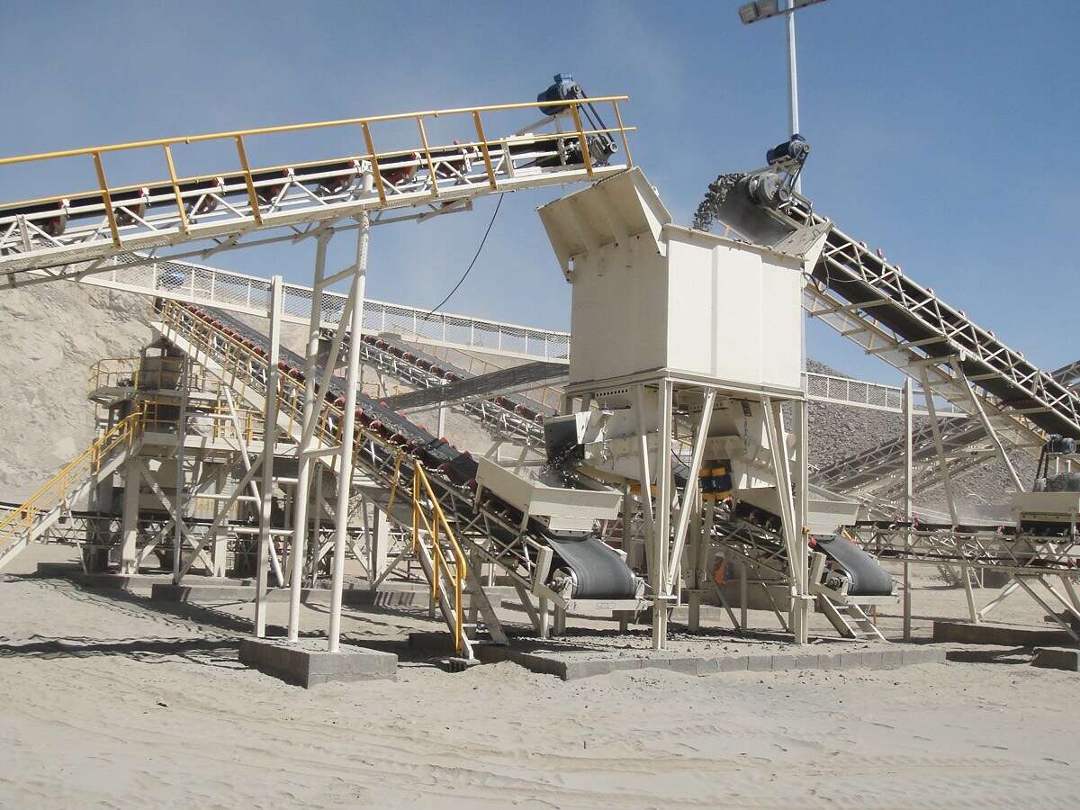 600 TPH Limestone Crushing in Saudi Arabia
