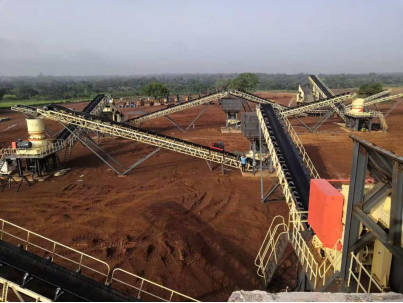 Hydraulic cone crushing mahcine
