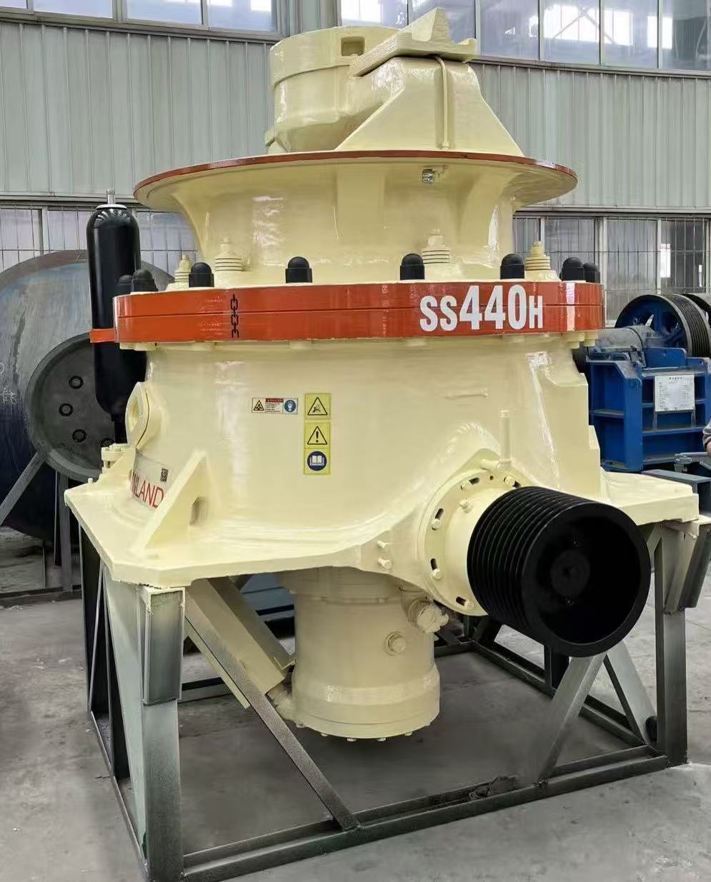 SS440H Cone Crusher Completes Full-Load Factory Test Before Shipment to Saudi Arabia