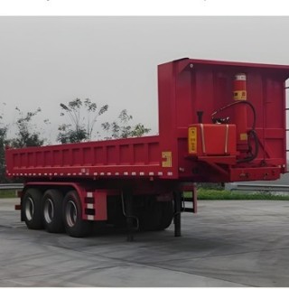 Dump semi-trailer semi-trailer