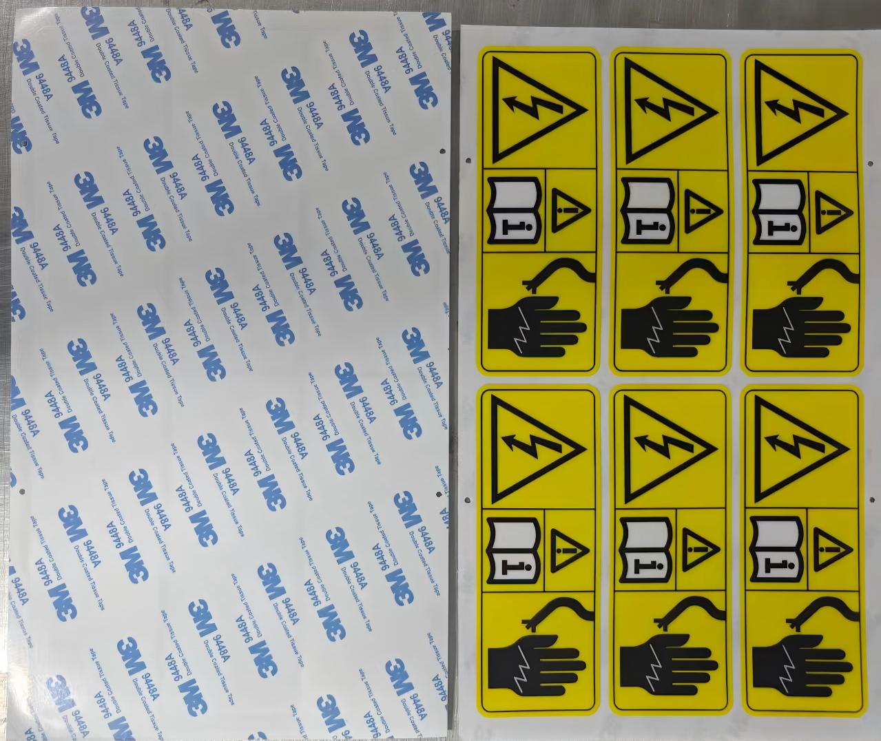 Signage label