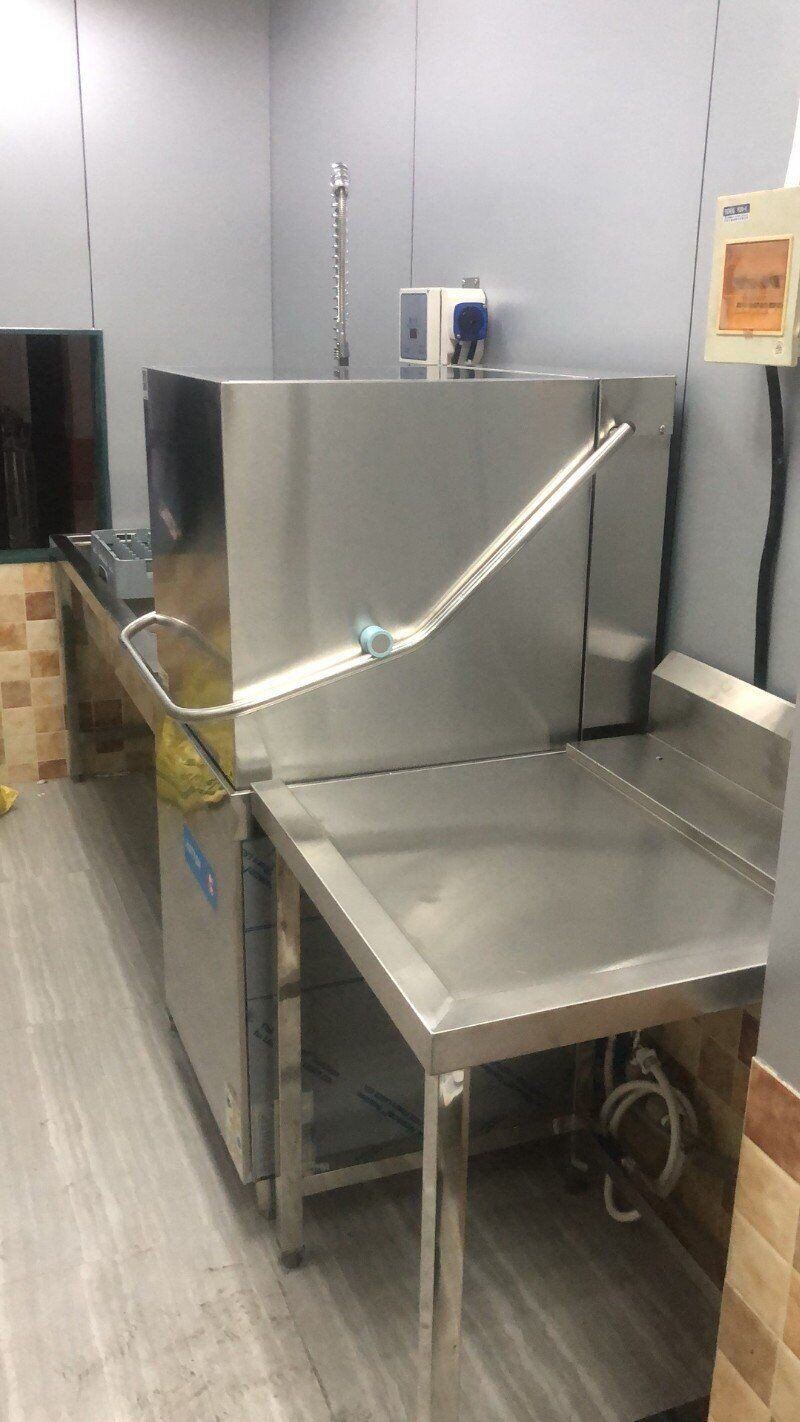 Hotel Small Restaurant Ccanteen Cafe Hood Type Dishwasher