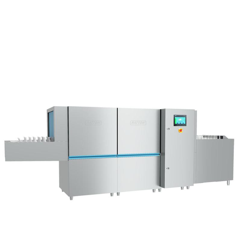 Commercial Hot Water Conveyor Sanitizing Dishwasher