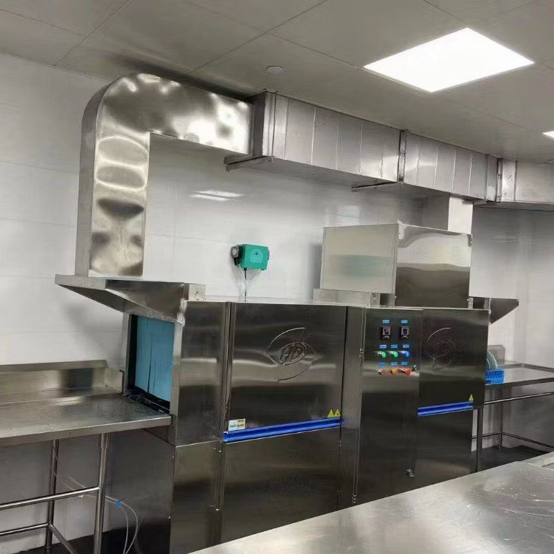 Commercial Restraunt Heat Recovery Conveyor Dishwasher