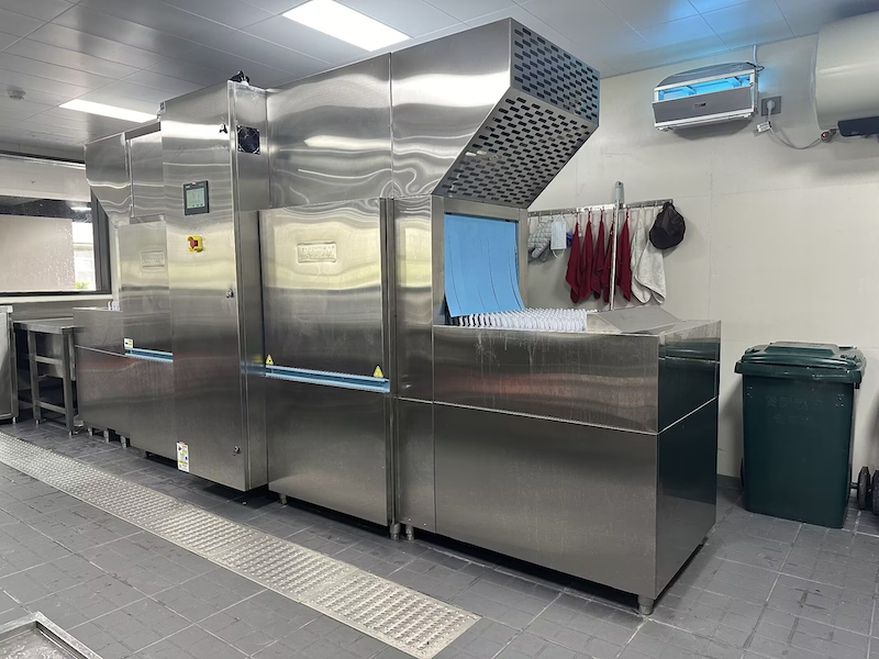 Commercial Restraunt Heat Recovery Conveyor Dishwasher