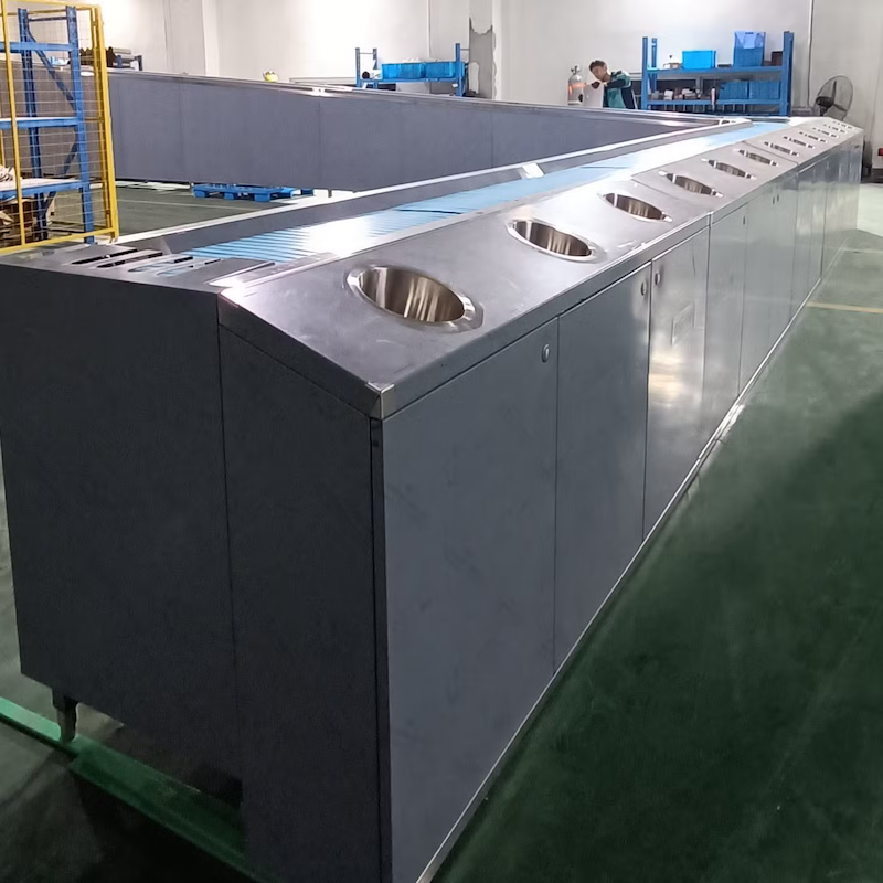 Commercial Dishwasher Chain Plate Conveyor Belt