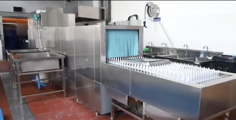 commercial dishwasher