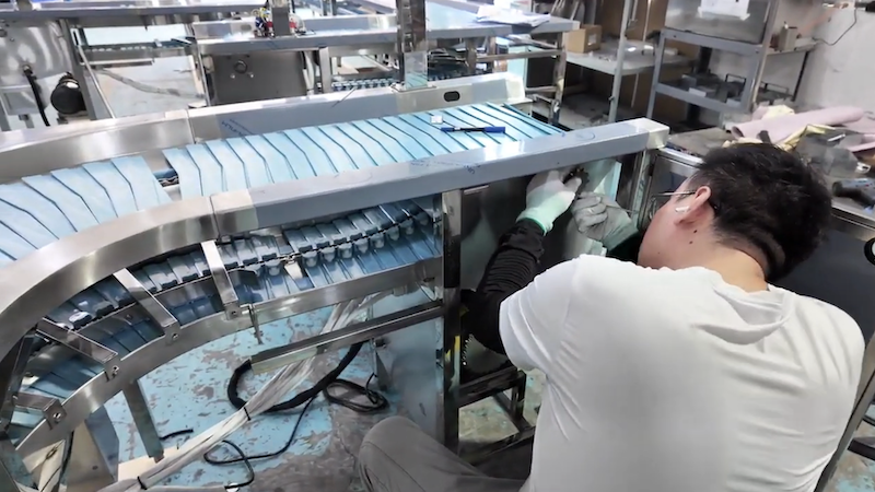 Conveyor Belt Installation